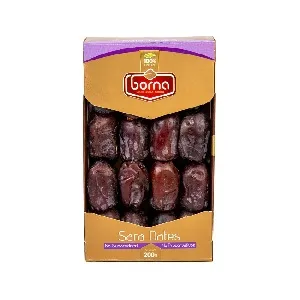 Финики BORNA Sara сушеные с косточкой /картон/ 200г*24