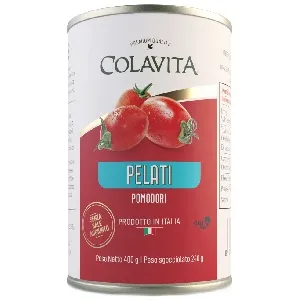 Томаты COLAVITA PELATI очищенные консервированные в томатном соке /жесть/ 400г*6