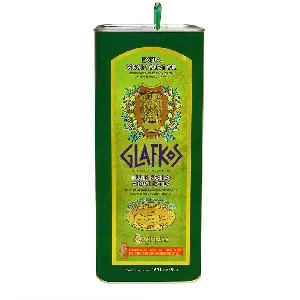 Масло GLAFKOS оливковое E.V. кислотность AC < 0,1-0,8 /жесть/ 5000мл*4 Масло GLAFKOS оливковое E.V. кислотность AC < 0,1-0,8 /жесть/ 5000мл*4