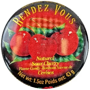 Леденцы RENDEZ VOUS вишня /жесть/ 43г*12