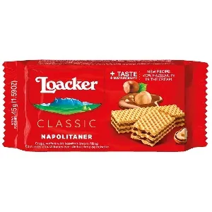 Вафли LOACKER CLASSIC Наполитанер 45г*8 Вафли LOACKER CLASSIC Наполитанер 45г*8