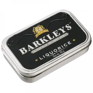 Леденцы BARKLEYS "Лакрица" /жесть/ 50г*6