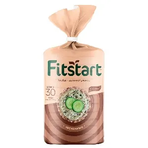 Хлебцы FITSTART пшенично-ржаные Чесночные 90г*12