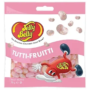 Драже JELLY BELLY TUTTI-FRUITTI жевательное тутти-фрутти /пакет/ 70г*12