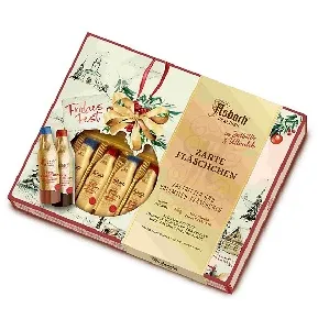 Конфеты ASBACH PRALINEN 2206/50 из молочного и горького шоколада с бренди в НГ-упаковке /картон/ 250г*6