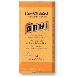 Шоколад CAMILLE BLOCH COINTREAU молочный с ликером Куантро 100г*12