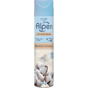 ALPEN Освежитель воздуха «Нежность Хлопка» 300мл