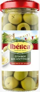 Оливки IBERICA каламата без косточки /стекло/ 235г*12
