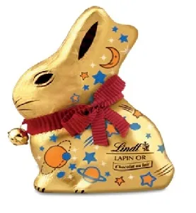 Шоколад фигурный LINDT RABBIT Milk молочный Кролик LITTLE PRINCES 200г*24