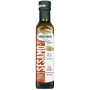 Масло MONINI SESAMO кунжутное нерафинированное /стекло/ 0,25л*8
