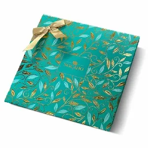 Конфеты SOCADO ассорти конфет с пралине и злаками TIFFANY LEAVES /картон/ 200г*8