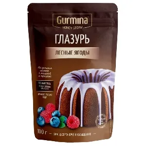 Глазурь GURMINA HONEY STORY лесные ягоды 100г*10