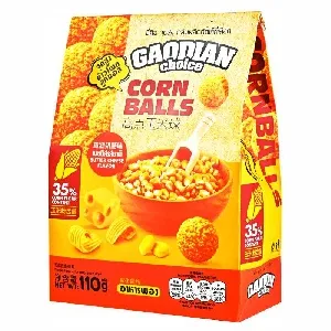 Кукурузные шарики GAODIAN со сливочным сыром 110г*18
