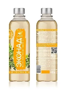 Лимонад ЭКОНАД безалкогольный газированный АНТИСТРЕСС /стекло/ 500мл*8