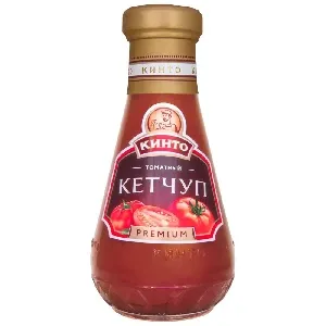 Кетчуп КИНТО PREMIUM томатный /стекло/ 320г*6