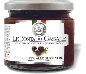 Брускетта LE BONTA' DEL CASALE из маслин /стекло/ 212мл*12 Брускетта LE BONTA' DEL CASALE из маслин /стекло/ 212мл*12