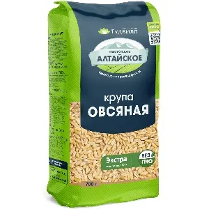 Крупа АЛТАЙСКОЕ Овсяная ЭКСТРА /пакет/ 700г*12 Крупа АЛТАЙСКОЕ Овсяная ЭКСТРА /пакет/ 700г*12