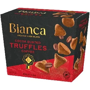 Трюфели BIANCA Coffee flavour со вкусом кофе /картон/ 150г*12 Трюфели BIANCA Coffee flavour со вкусом кофе /картон/ 150г*12