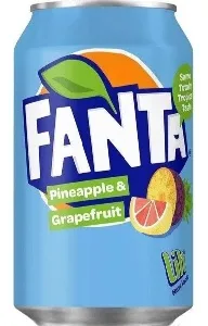 Напиток FANTA Pineapple-Grapefruit (Великобритания) Ананас-Грейпфрут сильногазированный /жесть/ 330мл*24