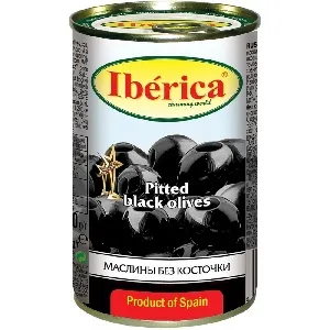 Маслины IBERICA без косточки /жесть/ 360г*8 Маслины IBERICA без косточки /жесть/ 360г*8