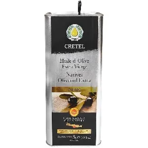 Масло СRETEL оливковое ESTATE EVOO AC 0,3-0,6 /жесть/ 5000мл*4
