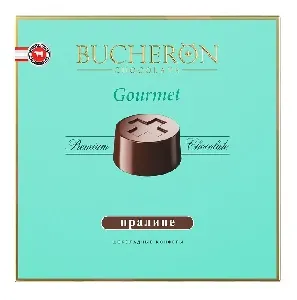 Конфеты BUCHERON GOURMET пралине /картон/ 180г*6