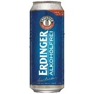 Пиво ERDINGER безалкогольное 0,5% /жесть/ 0,5л*24