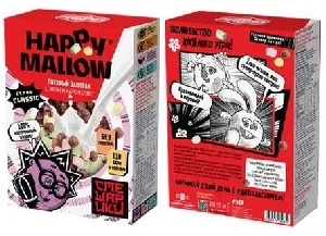 Шарики кукурузные HAPPY MALLOW СМЕШАРИКИ шоколадные с мягким маршмеллоу /картон/ 240г*5