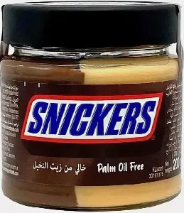Шоколадная паста Snickers /стекло/ 200г*6