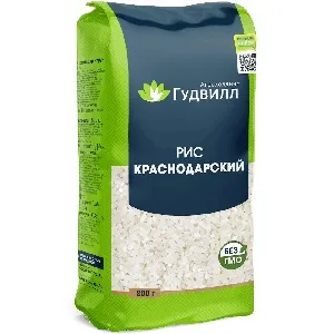 Рис АЛТАЙСКОЕ круглозерный Краснодарский /пакет/ 800г*12