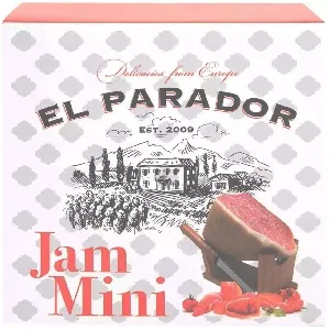 Окорок EL PARADOR сыровяленый Хамон ¼ куска категории А + Хамонера с ножом. /подарочный набор/