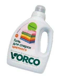 Гель VORCO для стирки цветного белья 1,5л*6