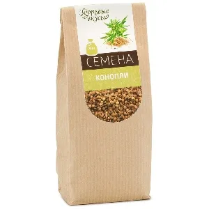 Семена Здоровые Вкусы конопли /крафт-пакет/ 200г*12