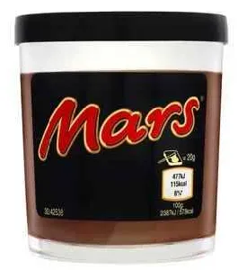 Шоколадная паста Mars /стекло/ 200г*6