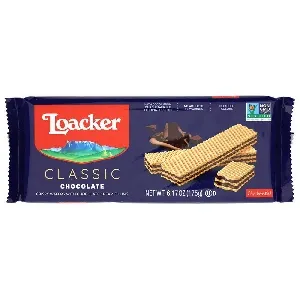 Вафли LOACKER CLASSIC хрустящие со сливочной какао-начинкой 175г*18 Вафли LOACKER CLASSIC хрустящие со сливочной какао-начинкой 175г*18