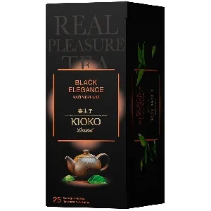 Чай KIOKO Limited BLACK ELEGANCE черный (25пак.*2г) 50г*8 Чай KIOKO Limited BLACK ELEGANCE черный (25пак.*2г) 50г*8