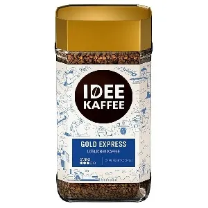 Кофе IDEE KAFFEE Gold-Express растворимый, сублимированный (араб.80%/робус.20%) /стекло/ 200г*6