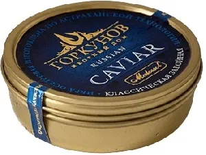 Икра ГОРКУНОВ черная Осетровая забойная зерн. /жесть/ 250г*1 Икра ГОРКУНОВ черная Осетровая забойная зерн. /жесть/ 250г*1
