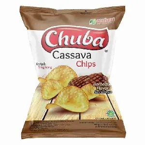 Чипсы Chuba из кассавы со вкусом Барбекю 60г*30