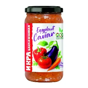 Икра ECOFOOD баклажанная /стекло/ 350г*6 Икра ECOFOOD баклажанная /стекло/ 350г*6