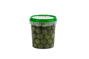 Оливки FIOR DI TERRA сицилийские с косточкой (нетто 500г) /пластик/ 930г*9