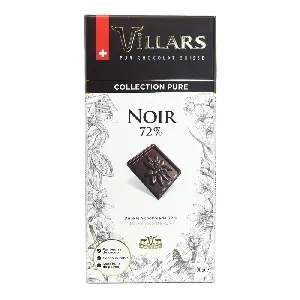 Шоколад VILLARS горький 72% 100г*16