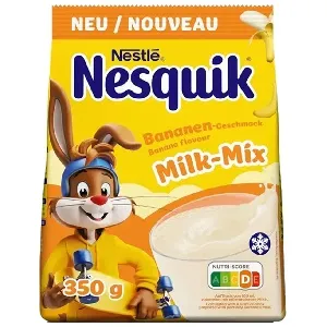 Какао NESQUIK Milk-Mix напиток БАНАН /пакет/ 350г*14