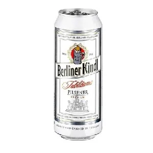 Пиво BERLINER Kindl Jubilaums Pilsener 5,1% светлое /жесть/ 0,5л*24