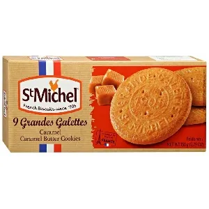 Печенье StMICHEL [040227] сливочное Карамельное 150г*12