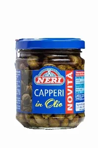 Каперсы NERI в масле /стекло/ 180/120г*12