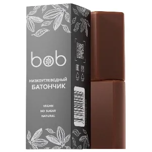 Батончик BOB неглазированный Низкоуглеводный БЕЗ добавления сахара (25г*2шт) /шоубокс/ 50г*12