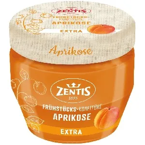 Конфитюр ZENTIS экстра из абрикосов /стекло/ 230г*10 Конфитюр ZENTIS экстра из абрикосов /стекло/ 230г*10