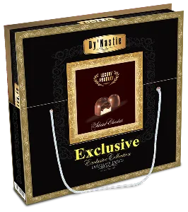 Конфеты Dy`Nastie шоколадные EXCLUSIVE шоколадные "Coffee Liqueur" /упак. с ручкой/ 210г*5