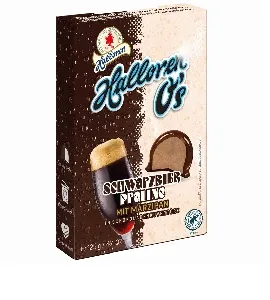 Конфеты HALLOREN "Halloren O’s" Марципан с темным пивом /картон/ 125г*20 Конфеты HALLOREN "Halloren O’s" Марципан с темным пивом /картон/ 125г*20